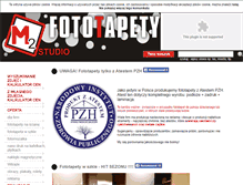 Tablet Screenshot of fototapety.com.pl